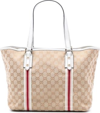 Gucci Pre-owned Gucci Large GG Canvas Jolicoeur Tote Ladies JYA4IABJGAO6DSWN