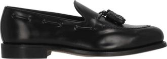Berwick 1707 Black Tassels Polished Leather Loafers