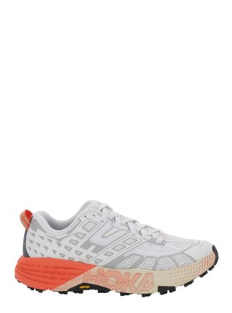 Hoka One One Light Grey Logo Sneakers