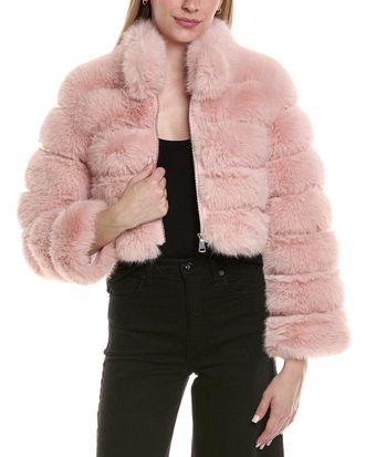 Adrienne Landau Short Coat