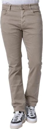 Jacob Cohen Bard Jeans - Heren - Slim Fit Jeans - Grijs - W34 - Katoen - Jeans