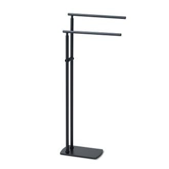 Gedy Gedy - 73311400000 Florida Toallero De Pie Negro Mate - Ref: 73311400000