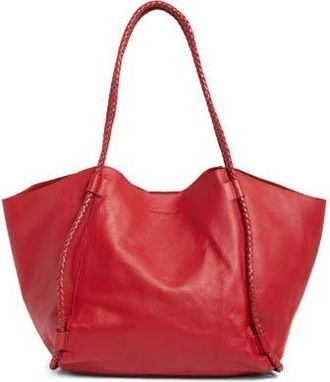 Lucky Brand Zila Leather Tote Bag in Salsa at Nordstrom Rack