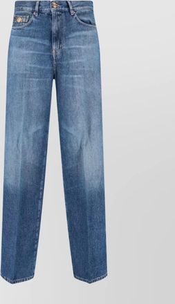 Versace straight trousers with pockets and loops