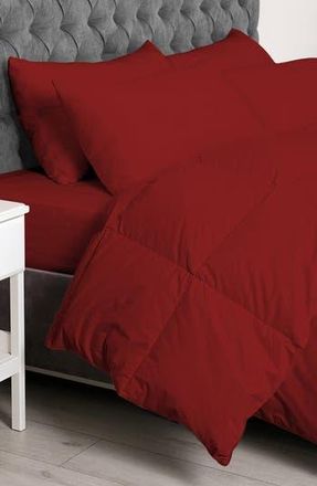 Luxury Home Microfiber 7-Piece Comforter Set in Burgundy at Nordstrom Rack, Size Queen
