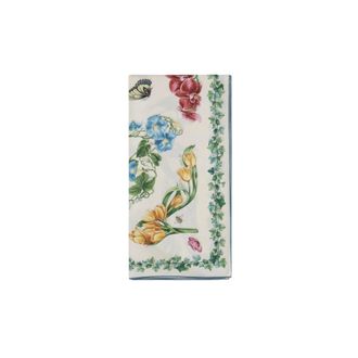 Ferragamo Foulard in Seta con Fiori e Farfalle - - Accessories - Donna - Multicolore - ONE SIZE