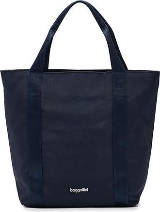 Baggallini Via Crossbody Tote Bags French Navy : XL, Nylon