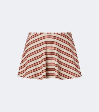 Montce Swim Joan striped skort