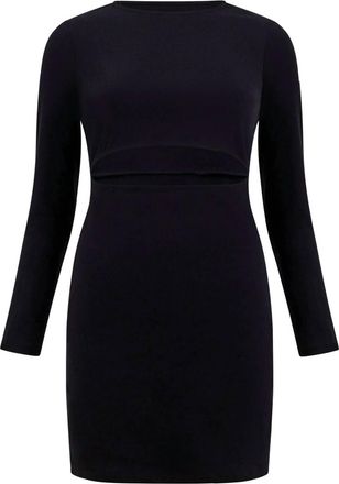 French Connection Womens Rassia Sheryle Cut Out Mini Dress In Black