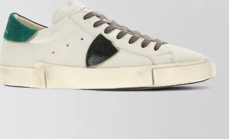 Philippe Model leather low-top sneakers