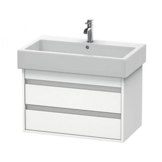 Duravit Duravit - Ketho Neceser De Pared 6637, 2 Cajones, 750mm, Para Vero