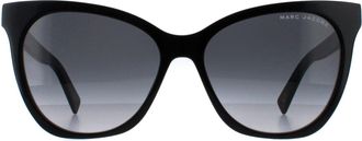 Marc Jacobs Cat Eye Dames Zwart Donkergrijs Kleurverloop MARC 336/S