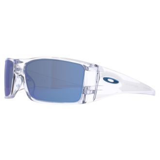 Oakley Wrap Unisex Clear Prizm Sapphire Polarized Heliostat - Blue - One Size