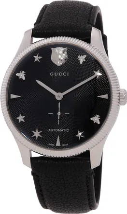Gucci G-Timeless Automatic Black Dial Watch YA126365