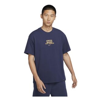 Nike Paris Saint-Germain Max90 T-shirt Asia Sizing Midnight Navy HF0847-410