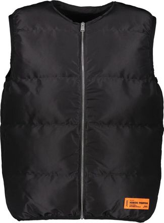 Heron Preston Field Vest met Volledige Rits - Heren - Bodywarmers - Zwart - XS - Polyester - Jassen
