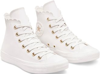Converse Sneaker CONVERSE CHUCK TAYLOR ALL STAR MONO WHITE, Damen, Gr. 37, weiss (vintage wei&szlig;), Synthetik, Schuhe Sneaker