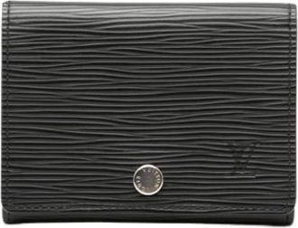 Louis Vuitton Pre-owned Wallets, female, Black, Size: ONE SIZE Pre-owned Card Case