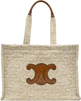 Celine Pre-owned Vintage Tote Bag - Dames - Vintage Shopper - Beige - ONE Size - Vintage