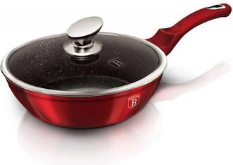 Berlinger Haus Sart&eacute;n De Granito 24cm Berlinger Haus Red Metallic Line Bh-1259