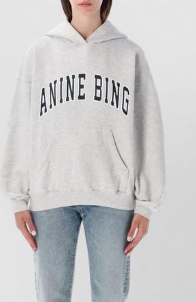 Anine Bing ribbed oversized hoodie
