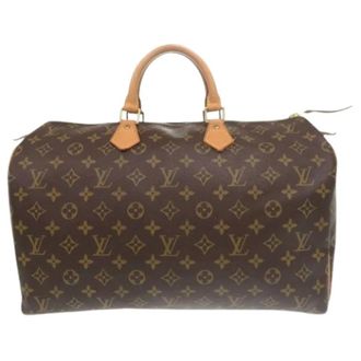 Louis Vuitton Borsa Pre-owned in tessuto - - Pre-owned - Donna - Marrone - ONE SIZE