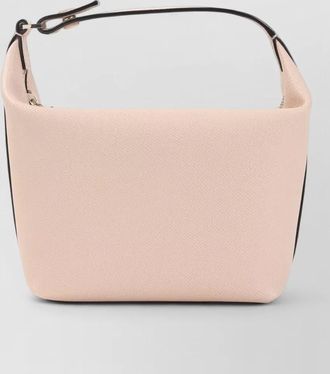 Valextra mochi leather shoulder pouch bag