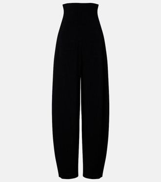 Alaia Ala&iuml;a Pantaloni barrel