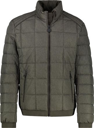 Lerros Steppjacke LERROS Steppjacke in Woll-Optik, Herren, Gr. S, braun (middle braun), 100% Polyester, Jacken Steppjacke