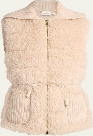 Moncler Teddy & Cashmere Vest