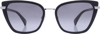 Rag & Bone Grey Gradient Cat Eye Ladies Sunglasses RNB1057/G/S 0807/9O 56
