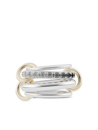 Spinelli Kilcollin 18K yellow gold Janssen diamonds ring - women - Diamond/Sterling Silver/18kt Yellow Gold - 7