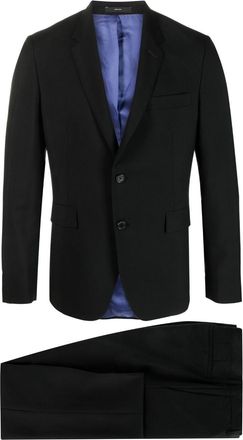 Paul Smith single-breasted suit - men - Wool/Cupro/Mohair - 46 - Blue