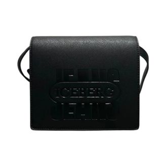 Iceberg Tassen, Dames, Zwart, ONE Size, Shoulder Bag