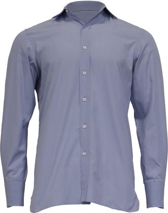 Tom Ford Button Down Shirt in Light Blue Cotton