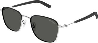 Montblanc Authentieke brillen met eersteklas service - unisex - Zonnebrillen - Grijs - 50 MM - Accessoires