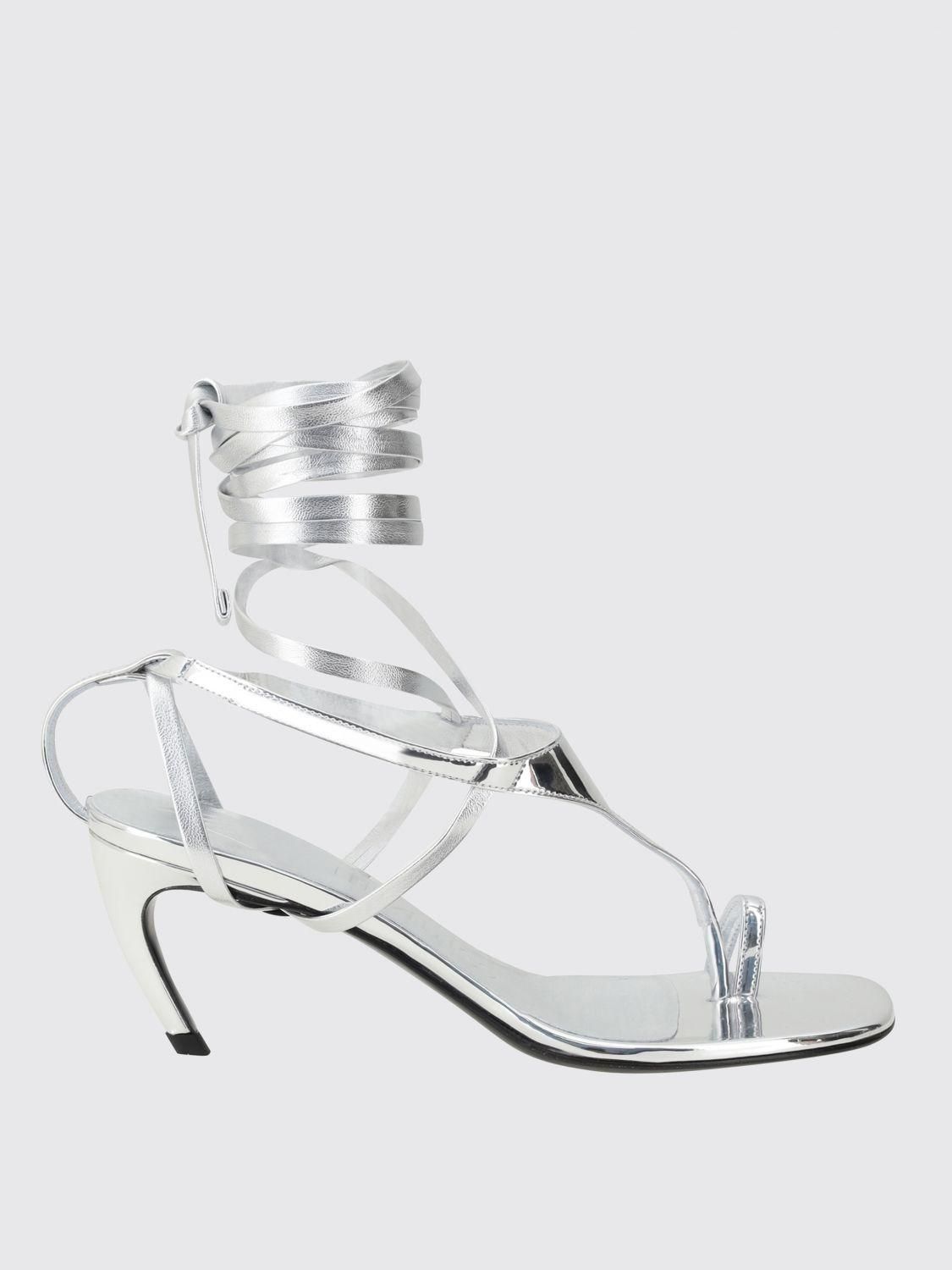 Saldi Scarpe The Attico in Argento: Acquista fino a fino al −55