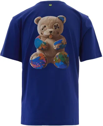 Barrow Mens T-Shirt Bear Blue Ink Cotton T-Shirts And Polos
