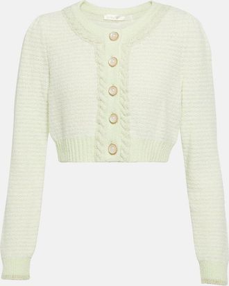LoveShackFancy Twain cropped cardigan