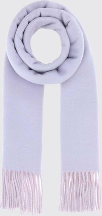 Burberry Sciarpa in puro cashmere con bordi sfrangiati