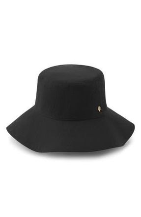 Helen Kaminski Aria UPF 50+ Linen Bucket Hat in Black at Nordstrom Rack