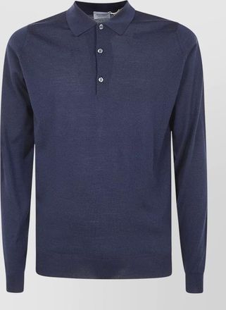 John Smedley belper long sleeve knitted shirt