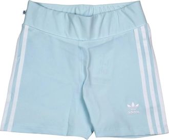 adidas Booty Shorts - Dames - Korte sportbroeken - Blauw - S - Polyester - Fitness