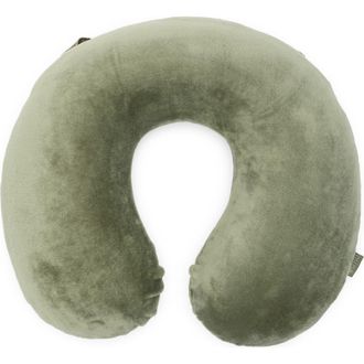 Mytagalongs Memory Foam Neck Pillow in Olive at Nordstrom Rack