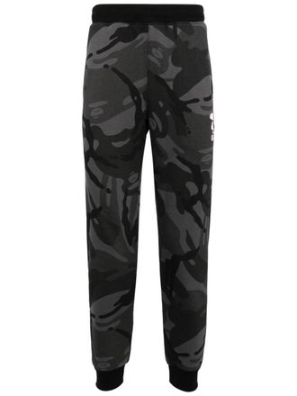 Aape By A Bathing Ape Pantaloni sportivi con stampa camouflage - Nero