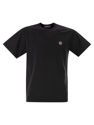 Stone Island Slim-Fit-T-Shirt von Stone Island mit Kompass-Aufn&auml;her