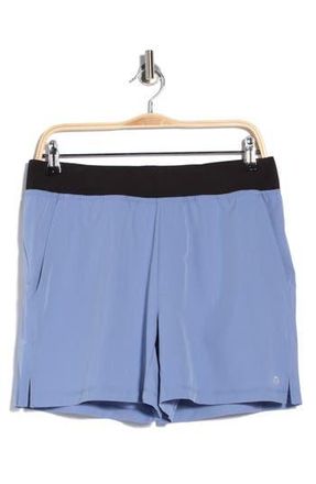 90 Degree by Reflex Lightstreme Torque Performance Shorts in Cloud Mist/Black at Nordstrom Rack, Size Xx-Large