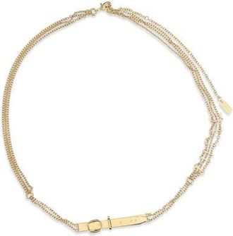 Chlo&eacute; Womens Gold Brass Bracelet