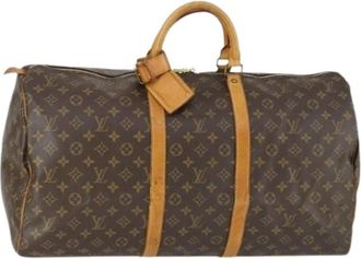 Louis Vuitton Pre-owned Weekend Bags, female, Brown, Size: ONE SIZE Pre-owned Weekend Bag
