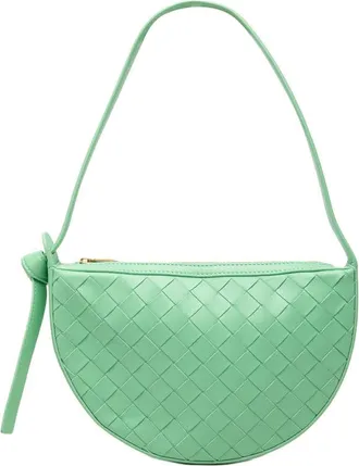 Bottega Veneta Pre-owned Bottega Veneta Mini Leather Intrecciato Sunrise Hobo Ladies 0ZFZ6PD5M0I9CEHA